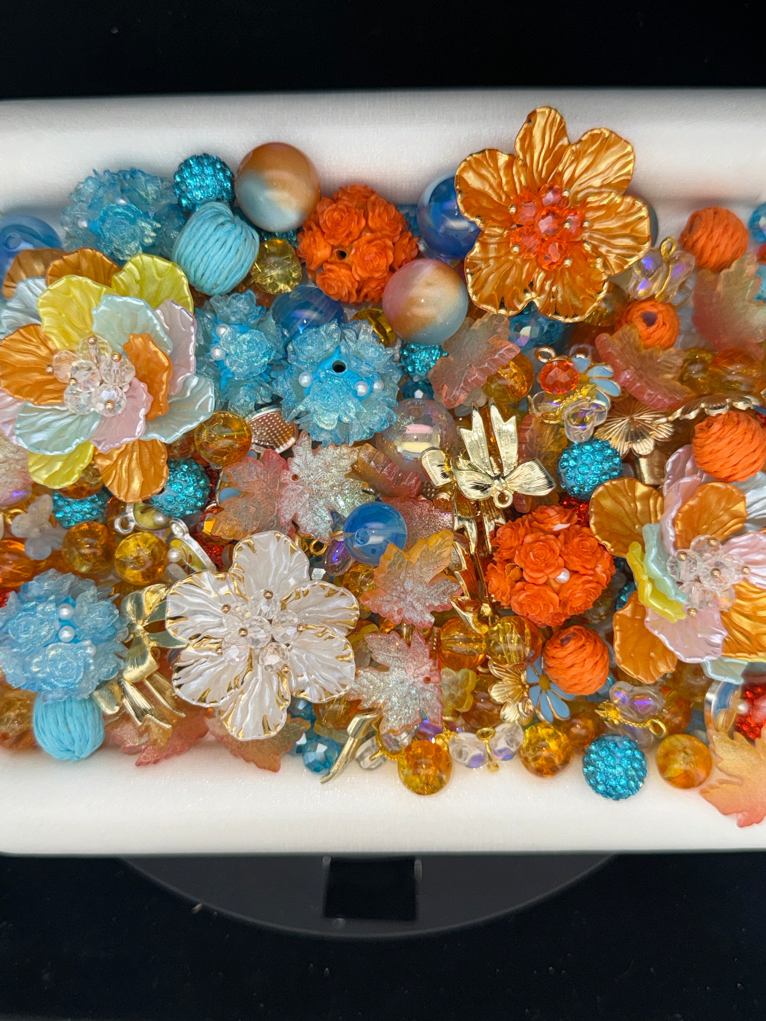 【Key Chain/Jewelry/Pen】Live Product-Tangerine Ocean