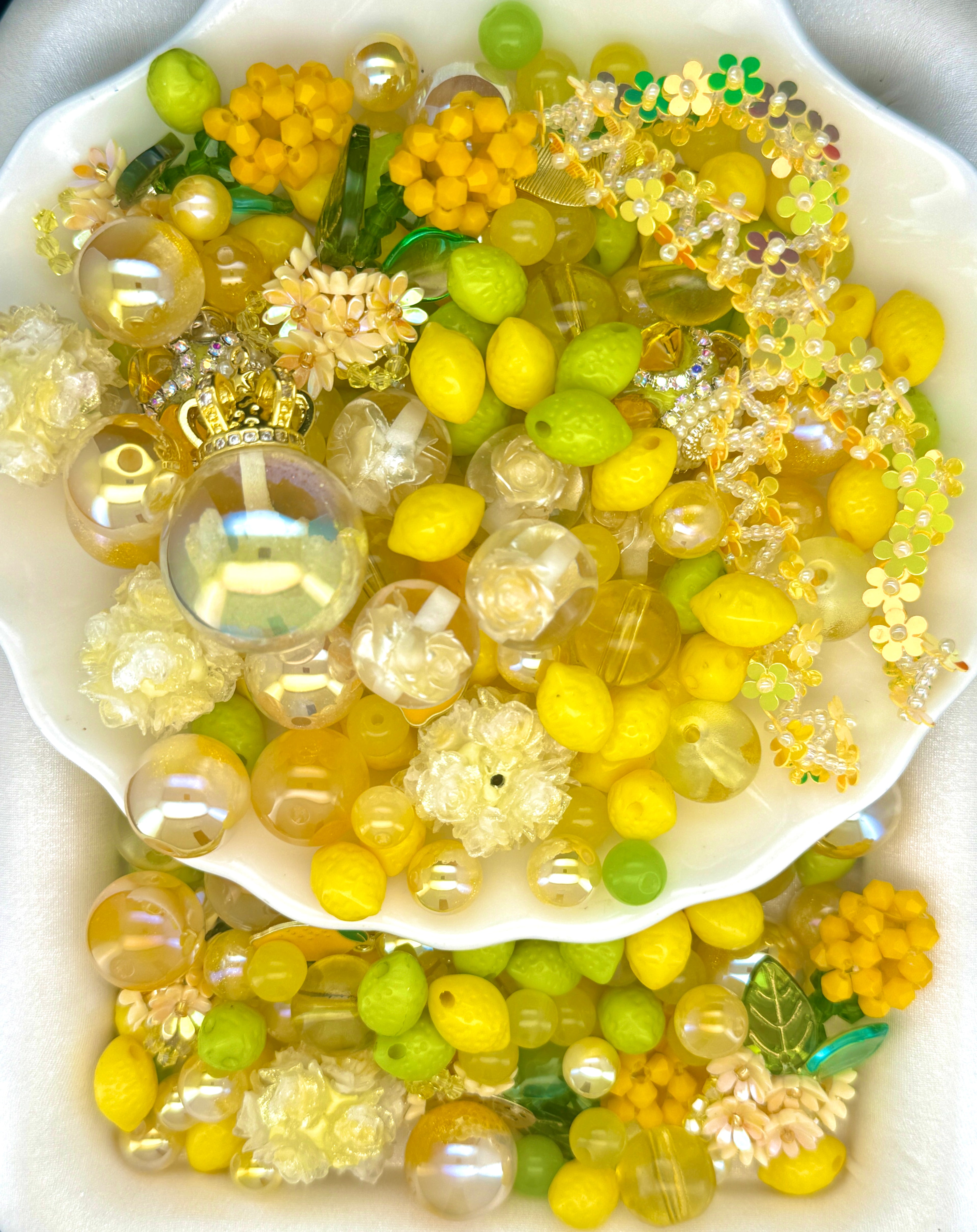 【Key Chain/Jewelry/Pen】Live Product-Juicy Lemon