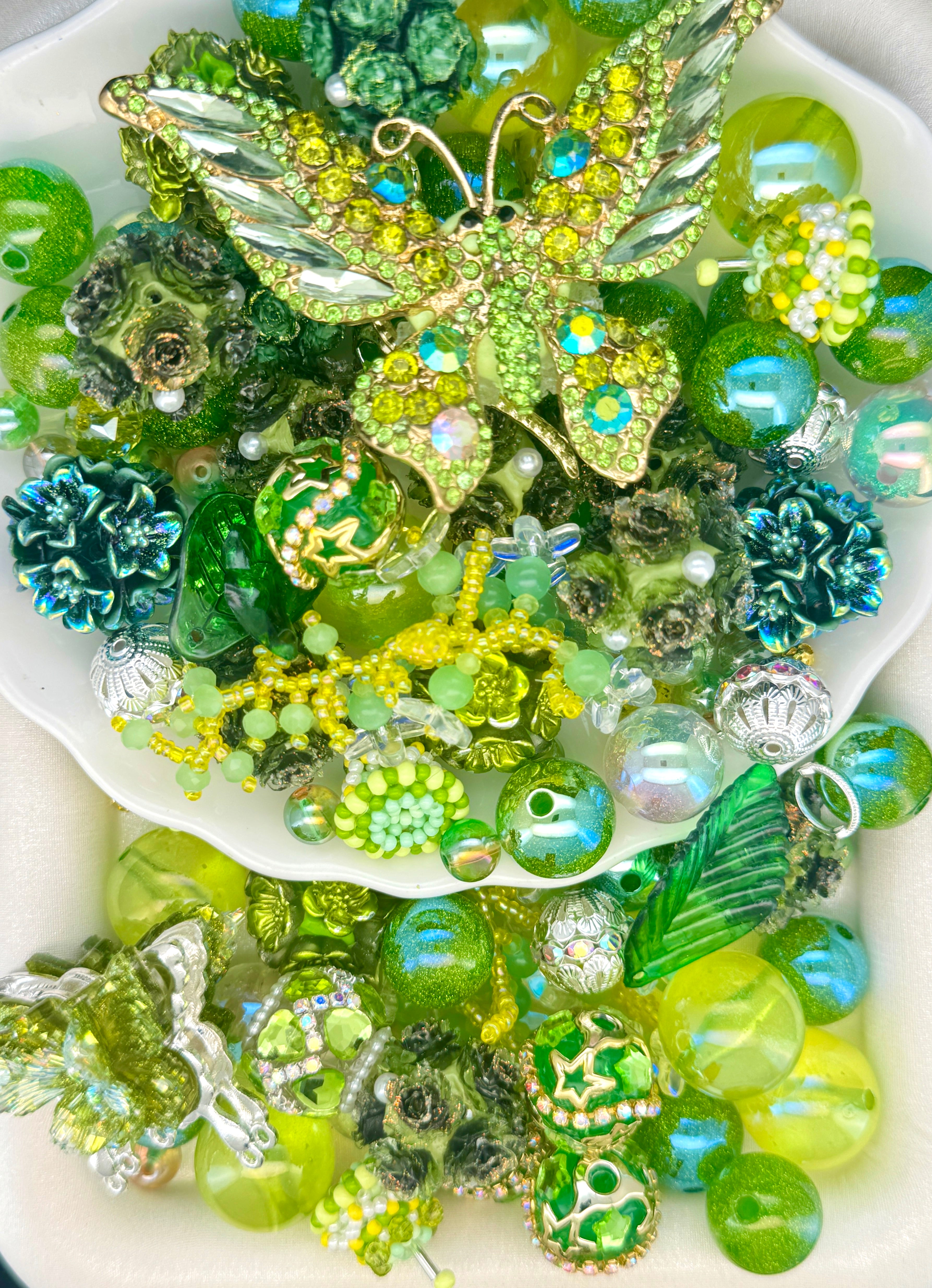 【Key Chain/Jewelry/Pen】Live Product-Forest Butterfly