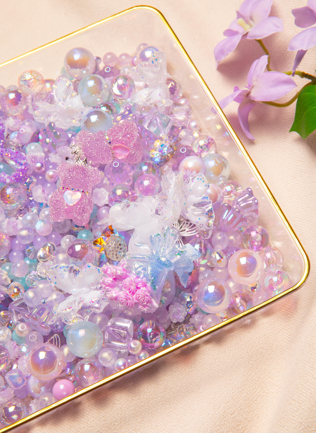 【Key Chain/Jewelry/Pen】Live Product- Provence Butterfly