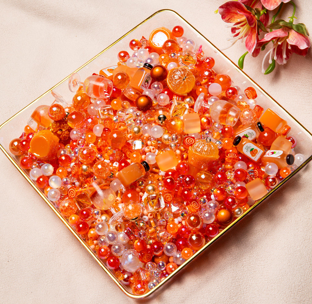 【Key Chain/Jewelry/Pen】Live Product-Orange Soda