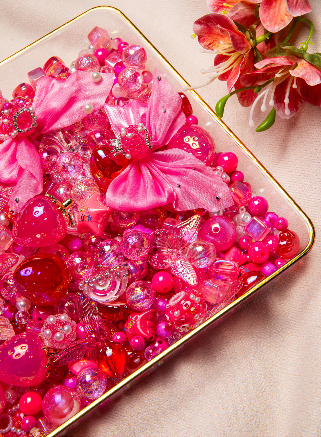 【Key Chain/Jewelry/Pen】Live Product-Strawberry Sweetie