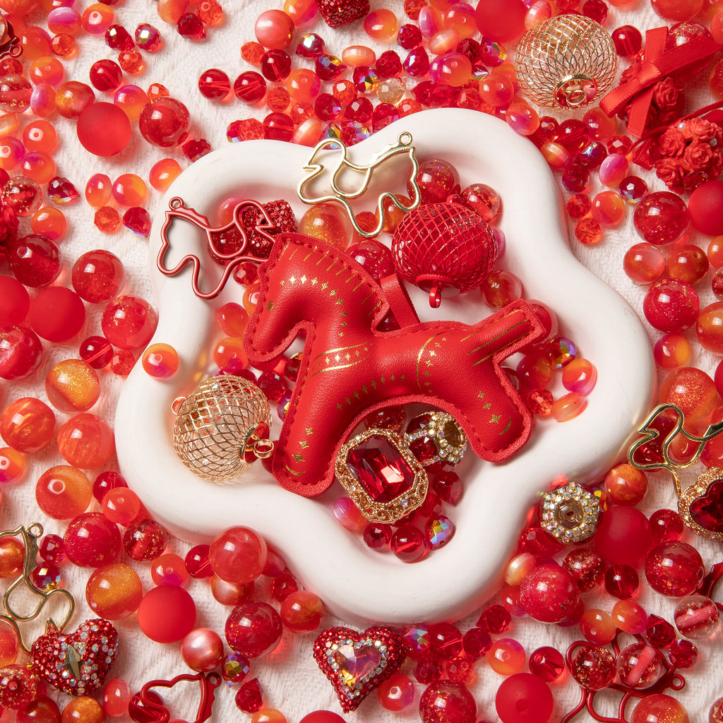 【NEW】【Key Chain/Jewelry/Pen】Live Product-Horse Year