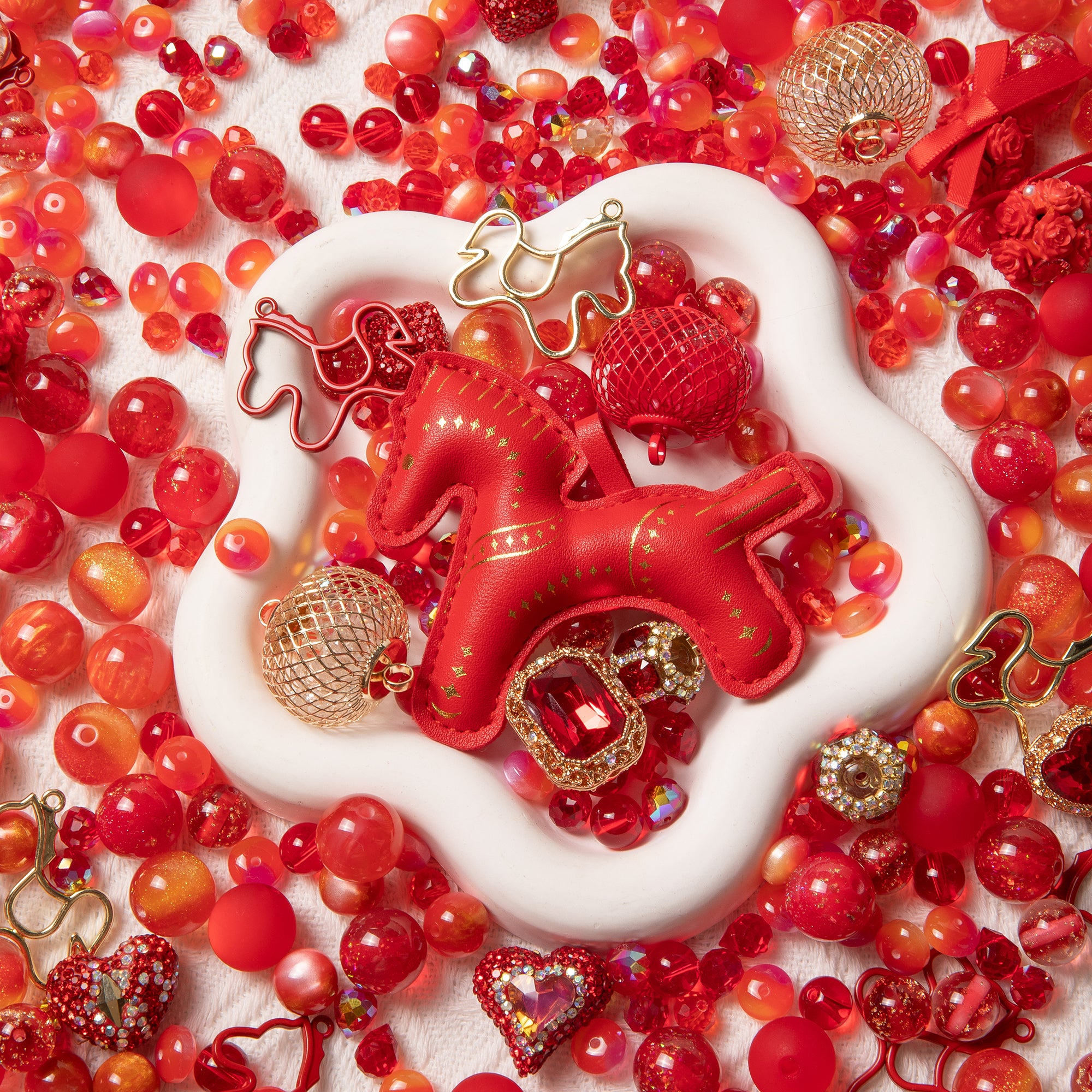 【NEW】【Key Chain/Jewelry/Pen】Live Product-Horse Year