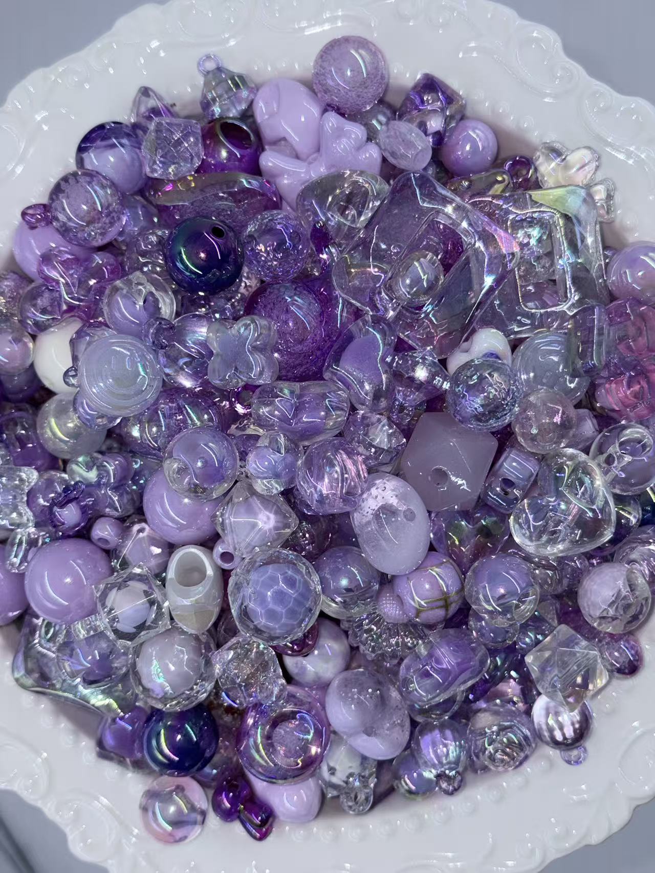 【NEW】【Key Chain/Pen】Purple Acrylic