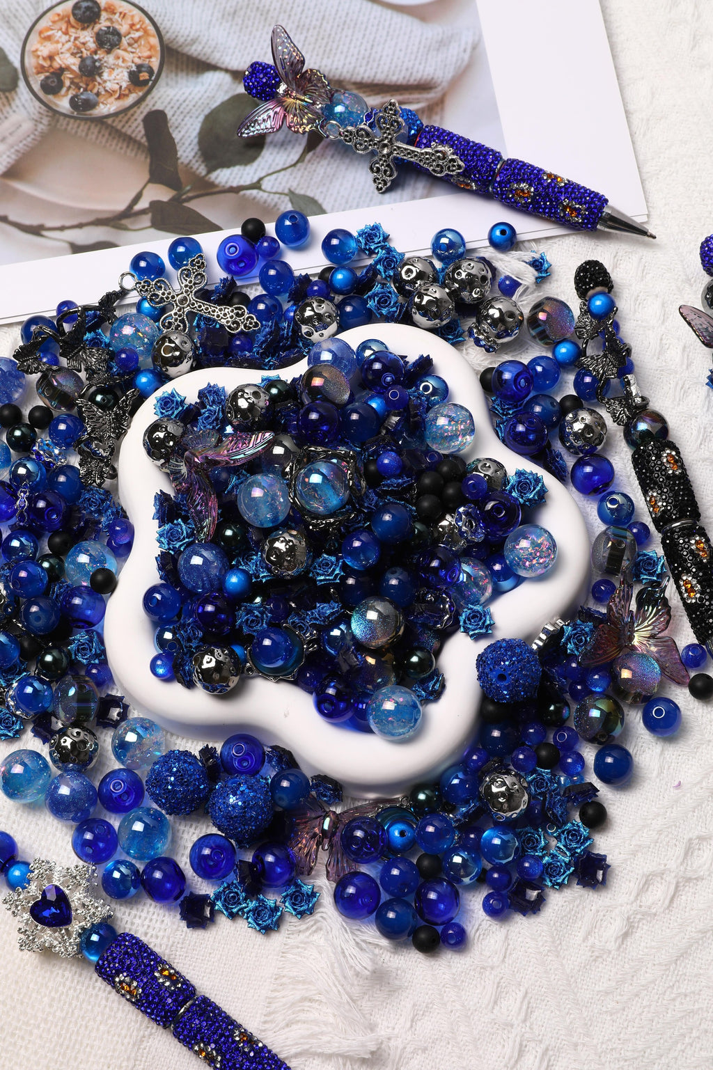 【NEW】【Key Chain/Jewelry/Pen】Live Product- Blue Enchantress