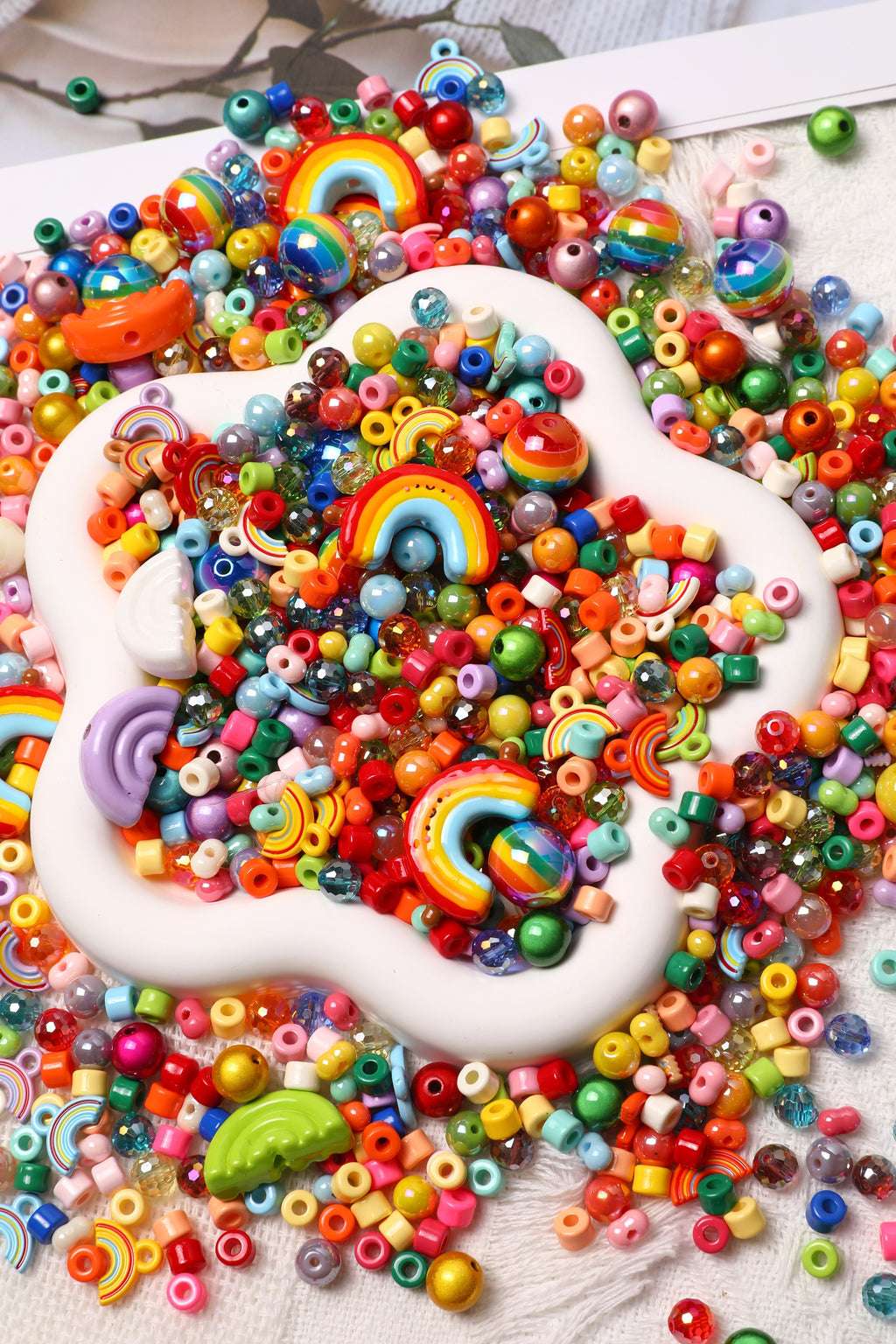 【NEW】【Key Chain/Jewelry/Pen】Live Product- Colorful rainbow