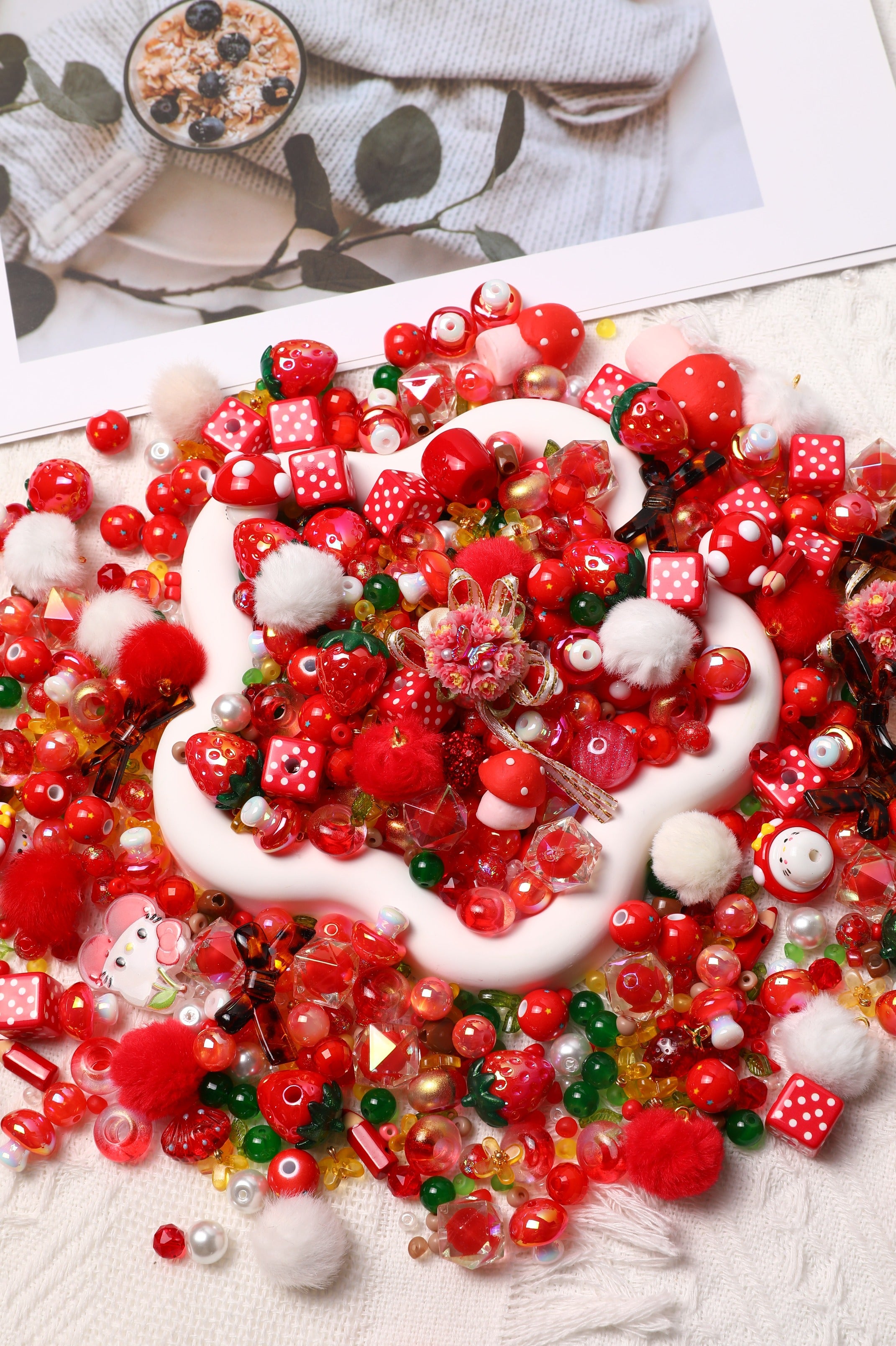 【NEW】【Key Chain/Jewelry/Pen】Live Product-Mushroom Girl