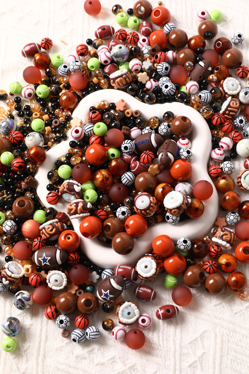 【BOGO】【NEW】【Key Chain/Jewelry/Pen】Live Product-Ball Games Gala