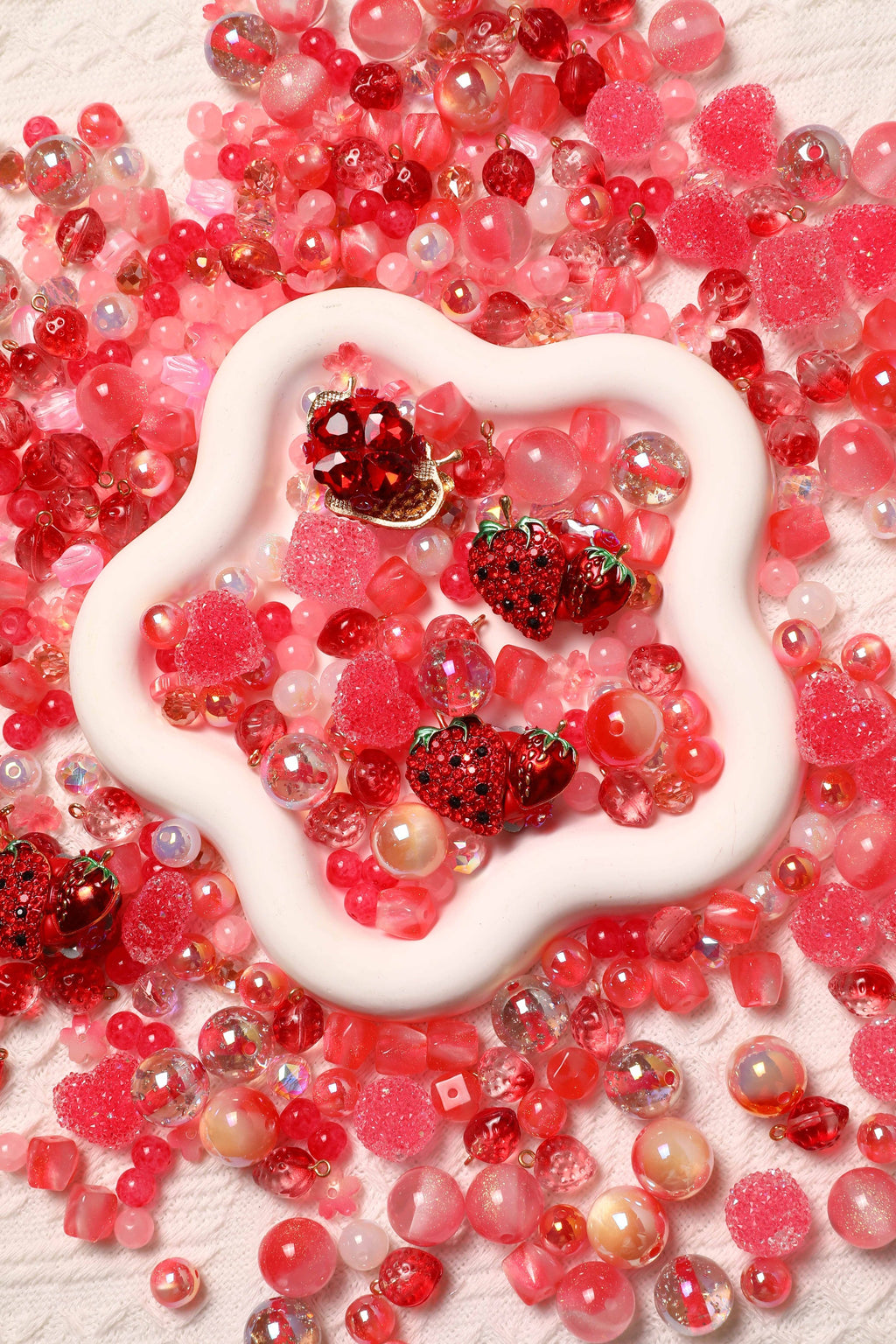 【NEW】【Key Chain/Jewelry/Pen】Live Product-Juicy Strawberry