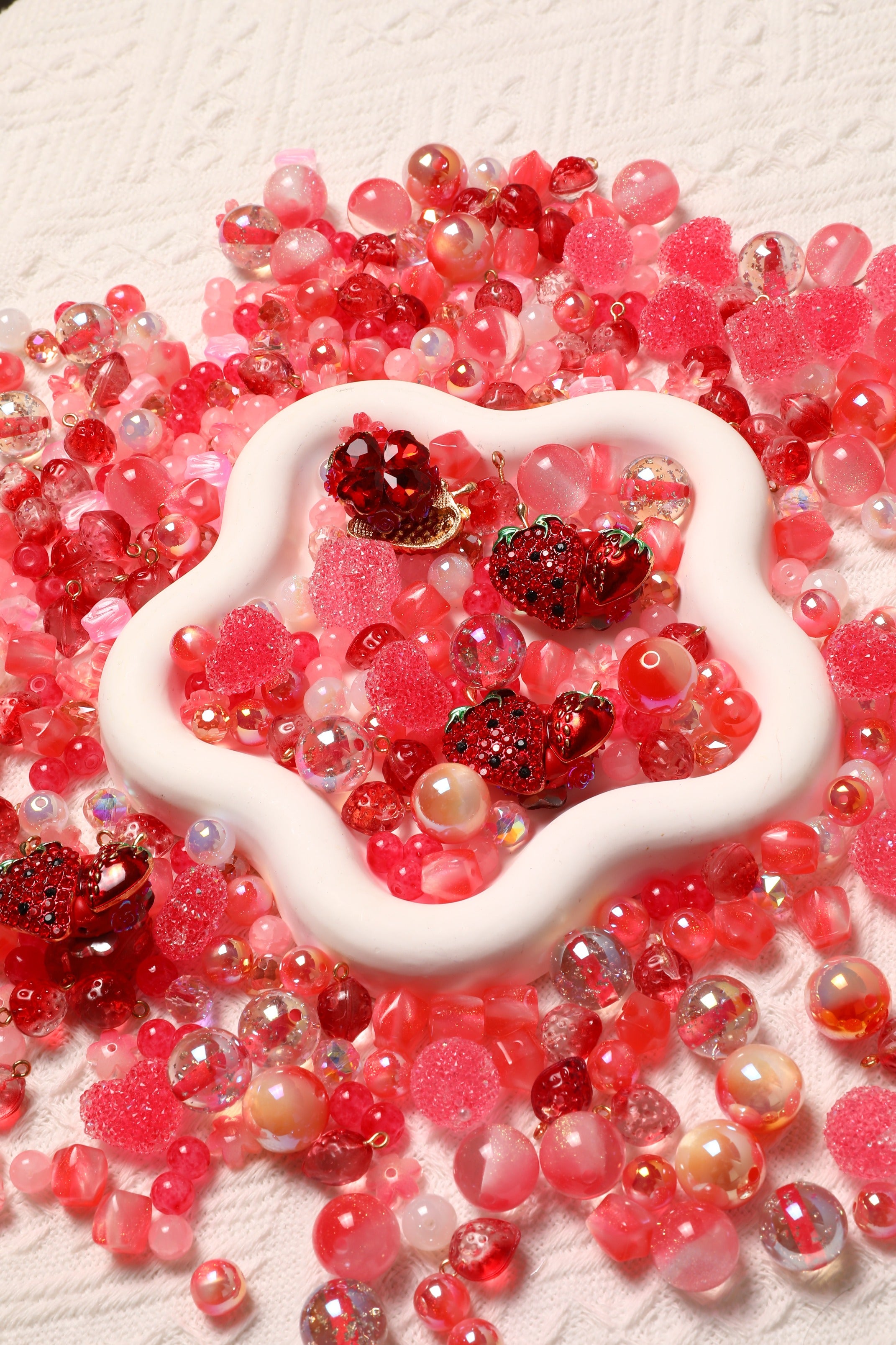 【NEW】【Key Chain/Jewelry/Pen】Live Product-Juicy Strawberry