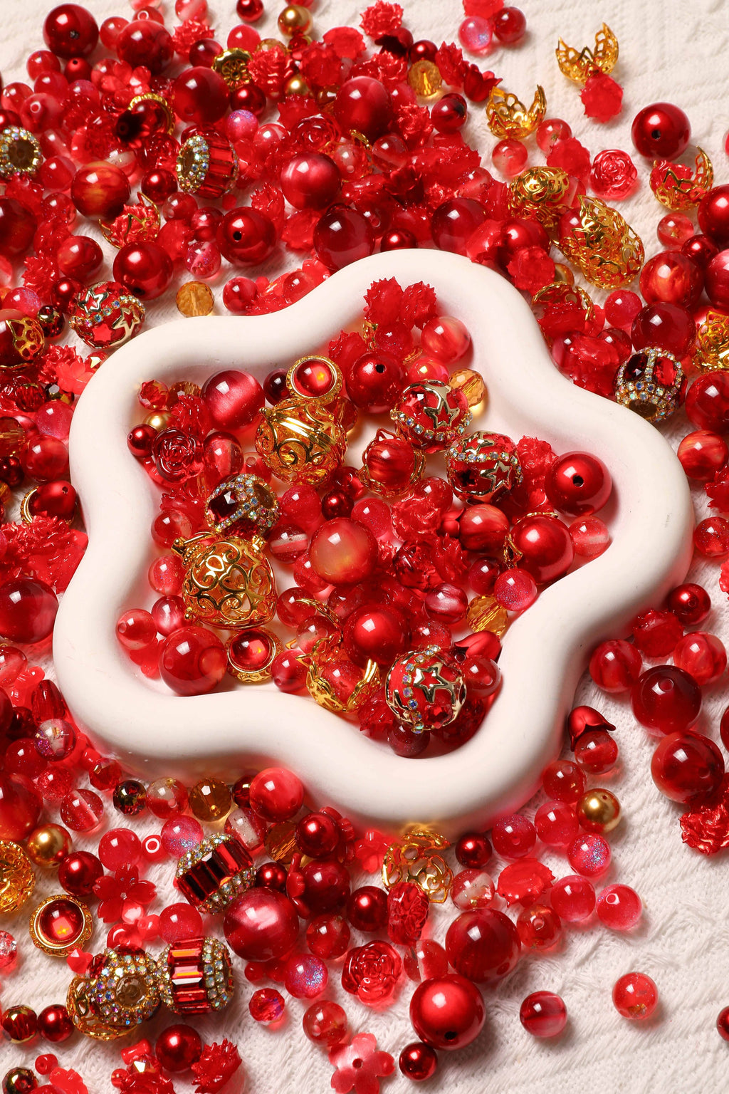 【NEW】【Key Chain/Jewelry/Pen】Live Product-Vintage Rose Garden