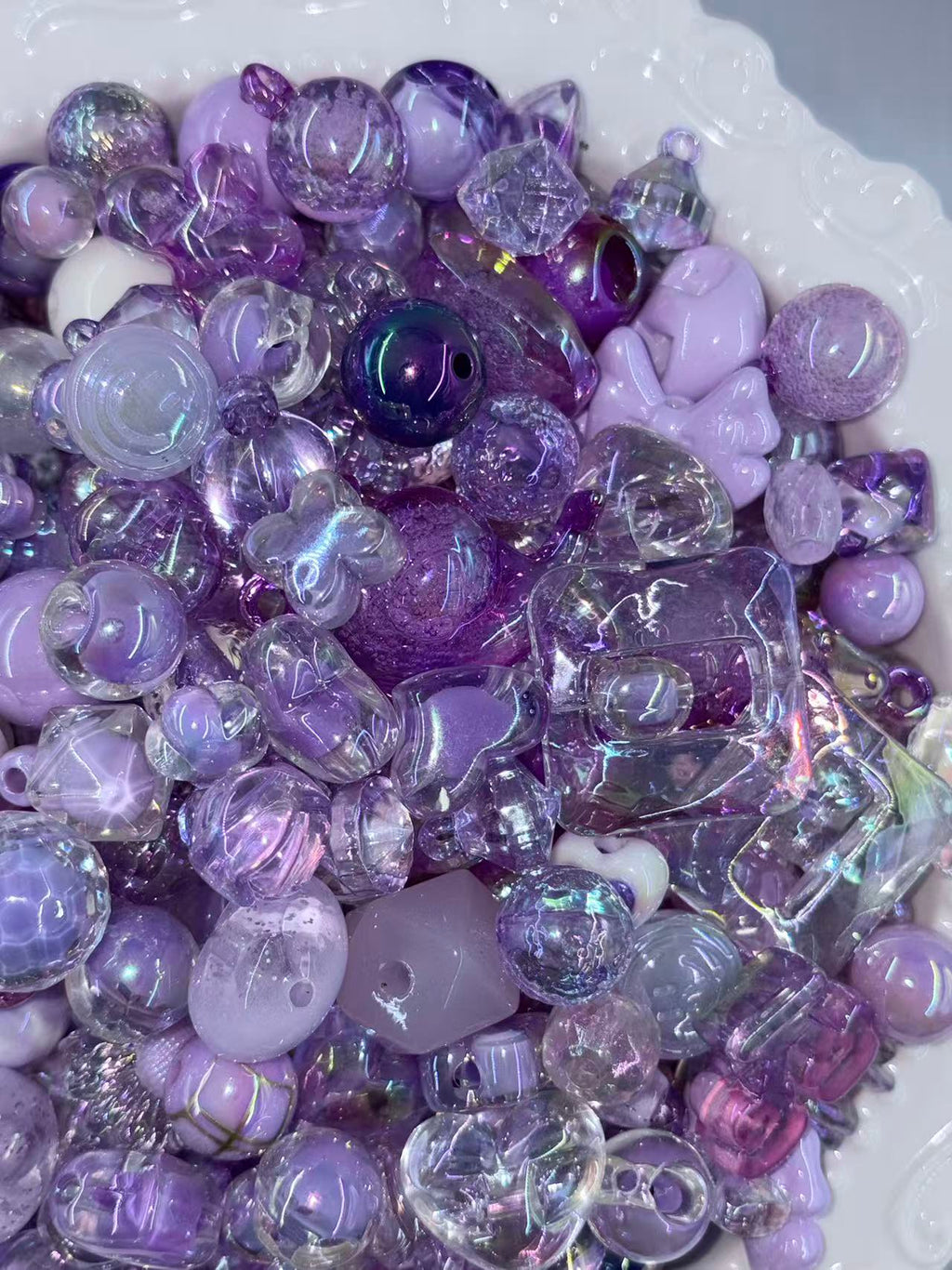 【NEW】【Key Chain/Pen】Purple Acrylic