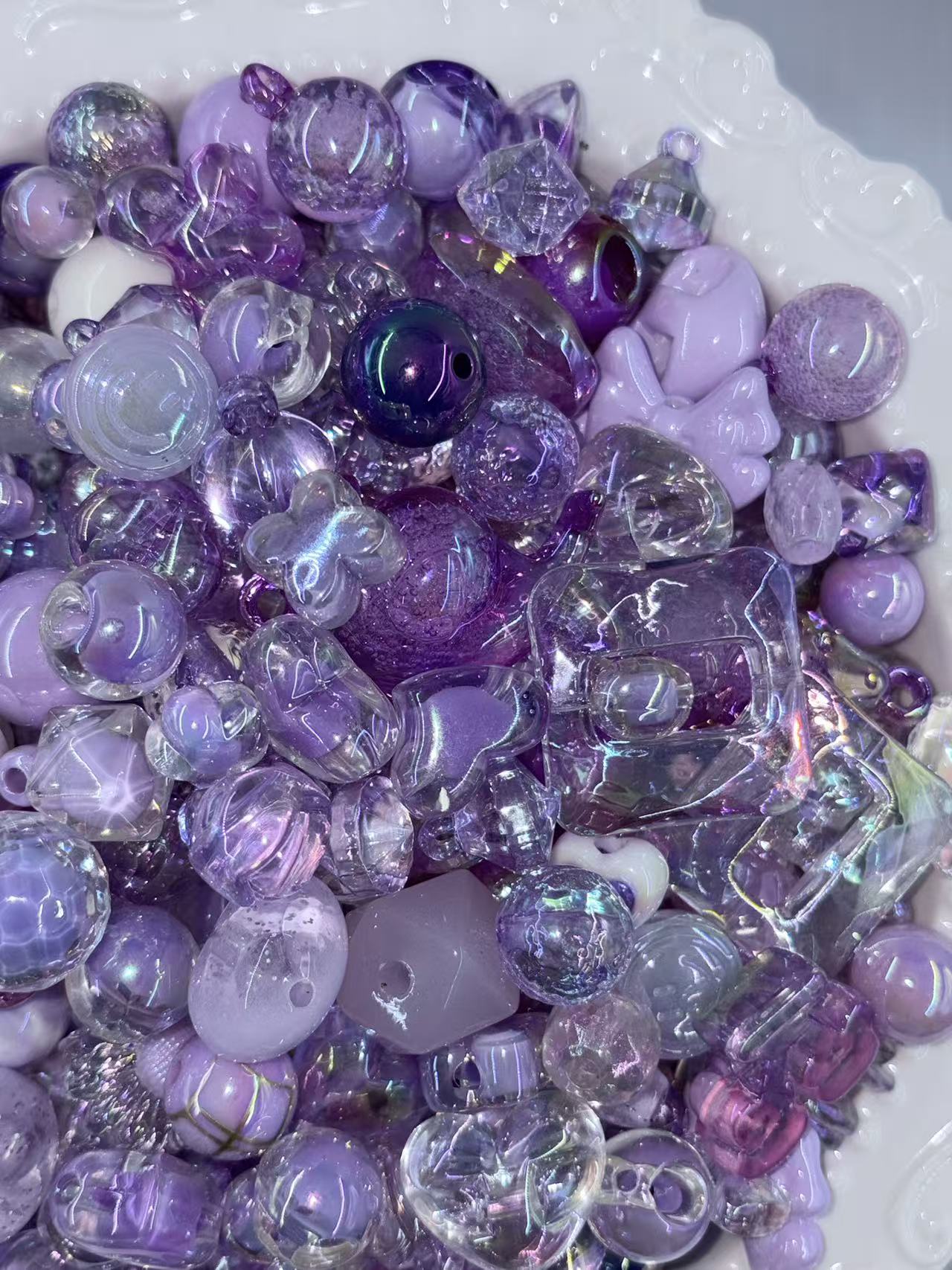 【NEW】【Key Chain/Pen】Purple Acrylic